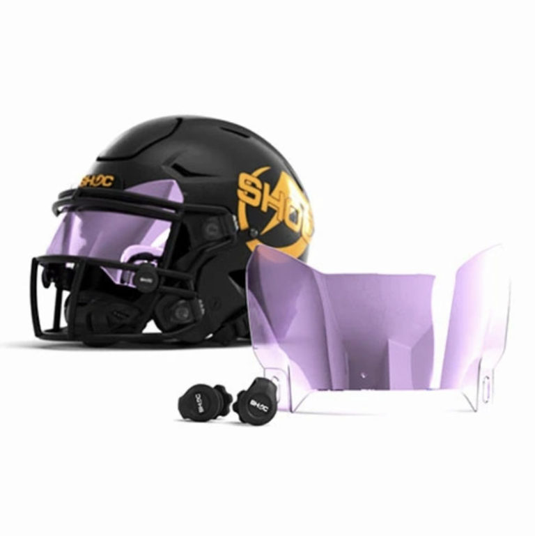 Clear Spectrum SHOC Zero G Plus Visors 3rd Coast Custom Helmets