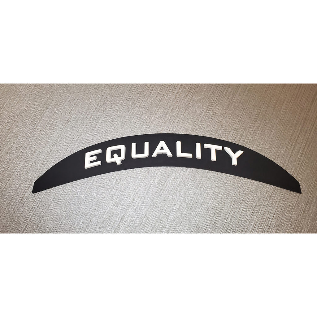 Riddell Speedflex Equality Back Bumper 3rd Coast Custom Helmets (3ccarmy)