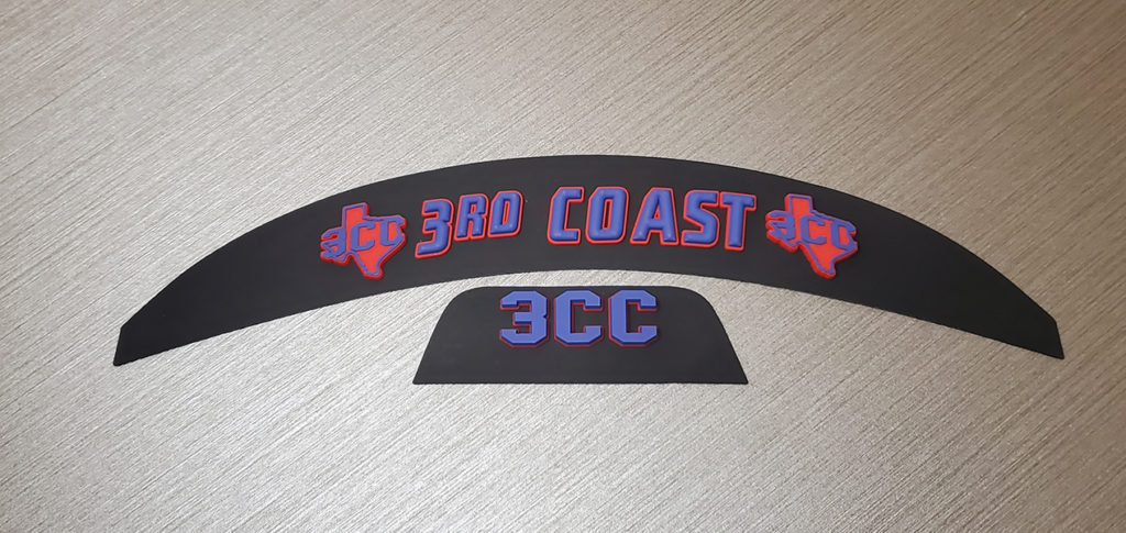 Speedflex Custom Label Speedflex 3CC TCU Black Set – 3rd Coast Custom Helmets (3ccarmy)