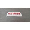 Speedflex Red Raiders Red on White Front