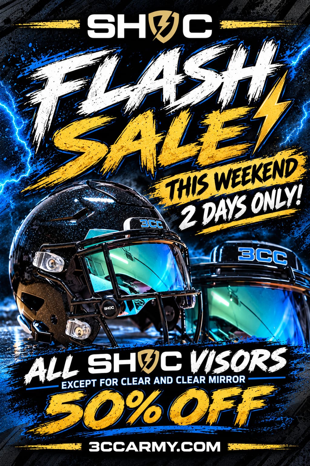50% Off Flash Sale Banner